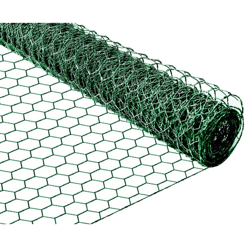 Factory direct high quality pvc coated hexagonal wire mesh low price hexagonal poultry farm mesh netting