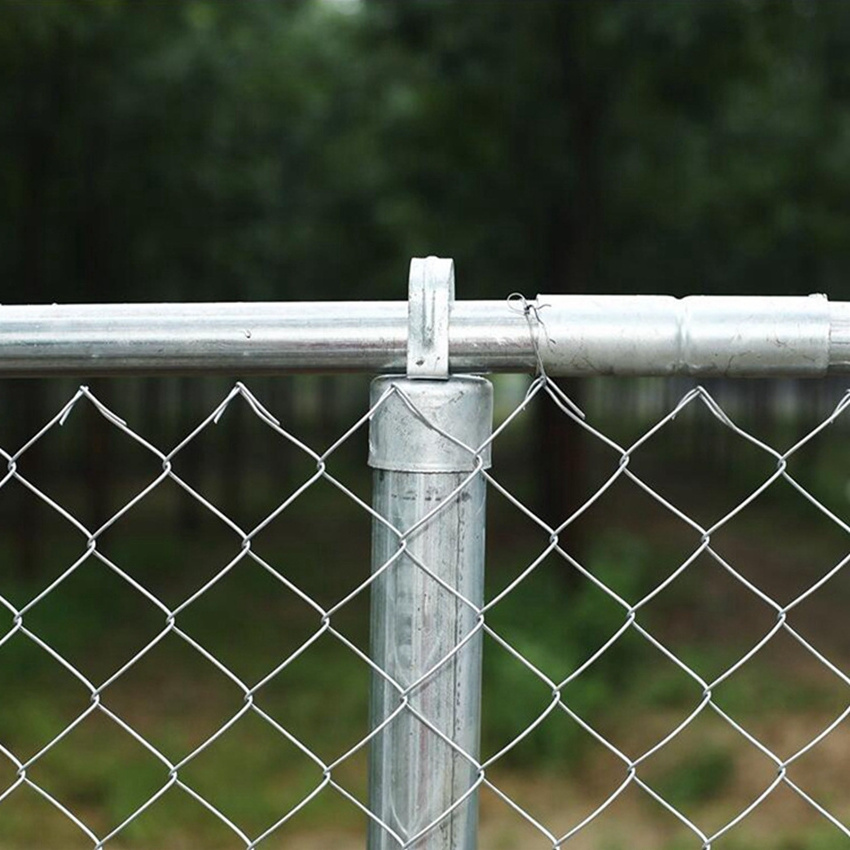 Factory Direct Sale Commercial  Galvanized Temporary dog kennel Chain Link Fence