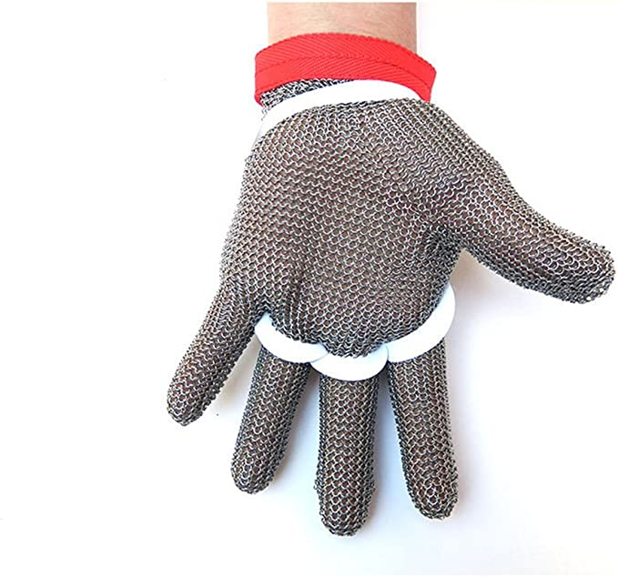 Stainless Steel Chain Mail Mesh Gloves For Butcher Workman Protect Hands From Knife Glove