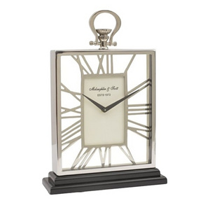 VITC2095 Square table Clock With Handle