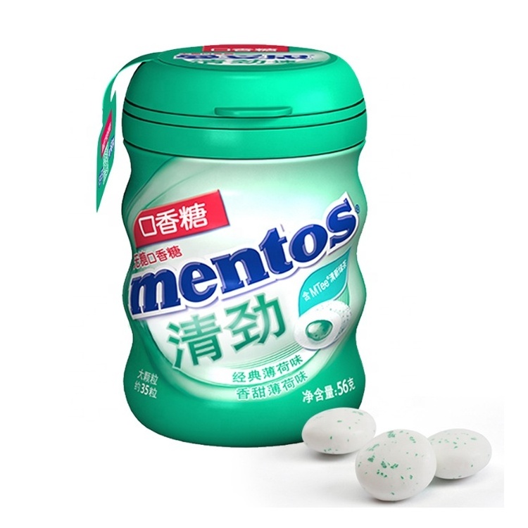 Candy Sweet Mint Mentos Candy Fruity Flavor and Mint Flavor Candy Mint