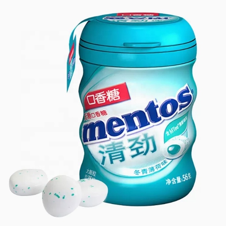 Candy Sweet Mint Mentos Candy Fruity Flavor and Mint Flavor Candy Mint