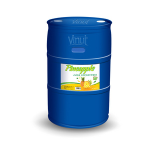 200L Drum Pineapple Juice Drink Concentrate manufacturer Customized packaging Private Label OEM