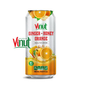 VINUT Ginger Juice with Honey & Orange Natural Ingredients Best Price Best Selling from Vietnam Manufacturer