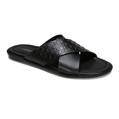 Factory Price High quality Arab comfortable Sandal Men 2023 Slipper Arabic Leather Black Sandals For Men