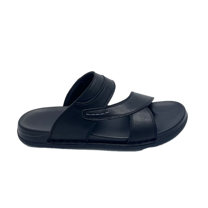 Best Price Comfortable Arabic Slipper Thailand Man Summer Leather Sandals For Men Flat