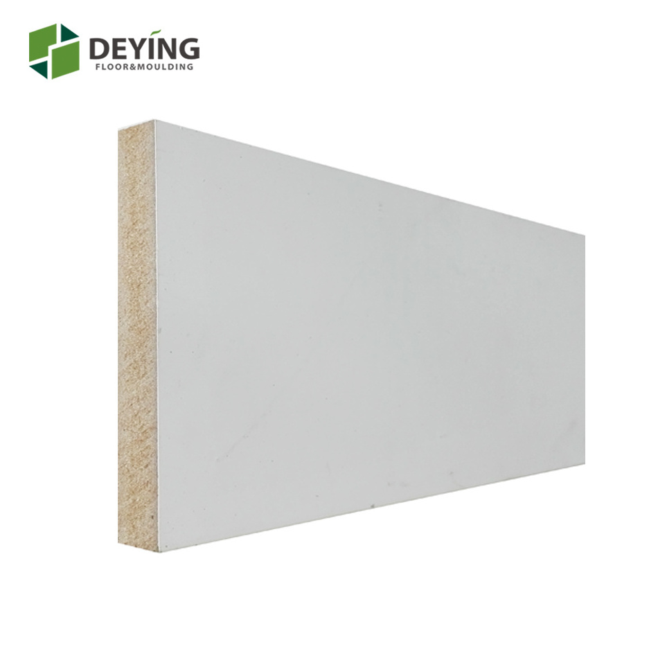 Primed S4S Interior door and window MDF Trim Casing Moulding