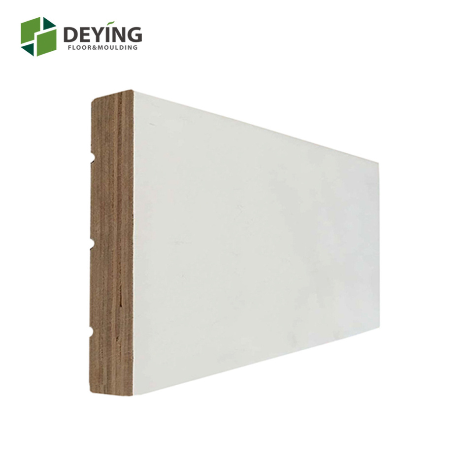 Primed S4S Interior door and window MDF Trim Casing Moulding