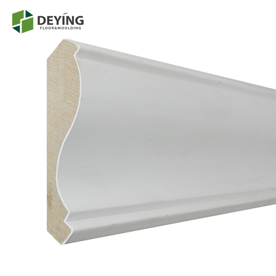 Decorative wood cornice MDF crown moulding