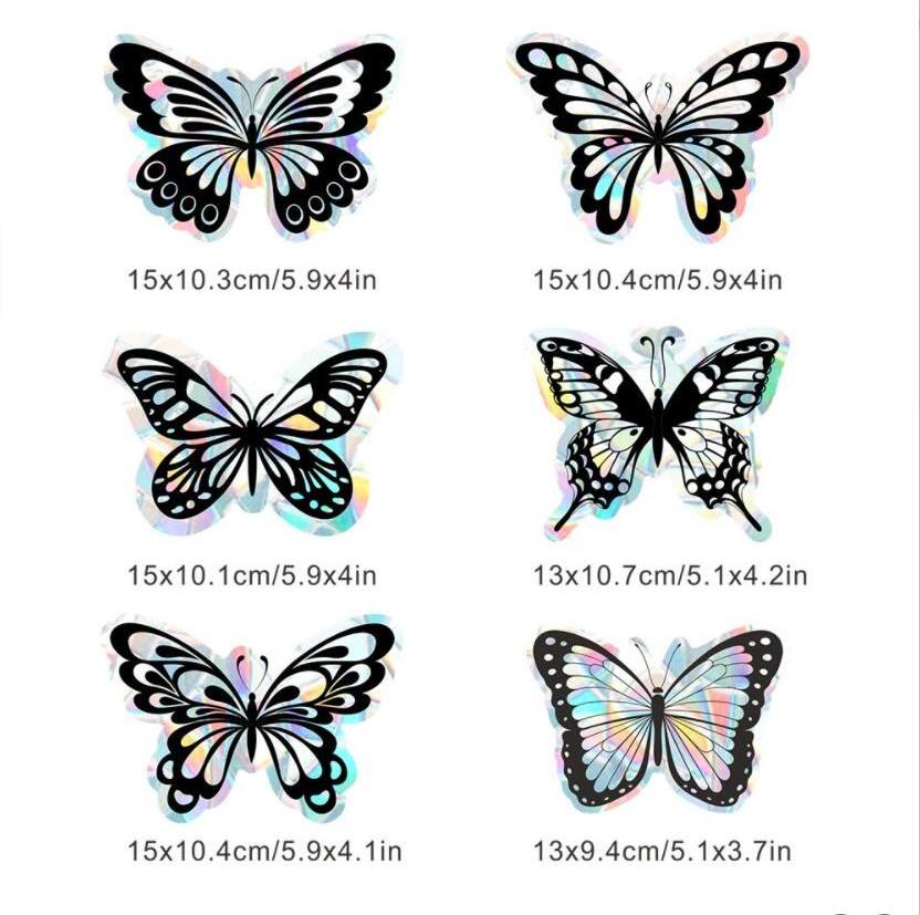 Rainbow reflection sticker crystal suncatcher Non-adhesive window decals clings for windows