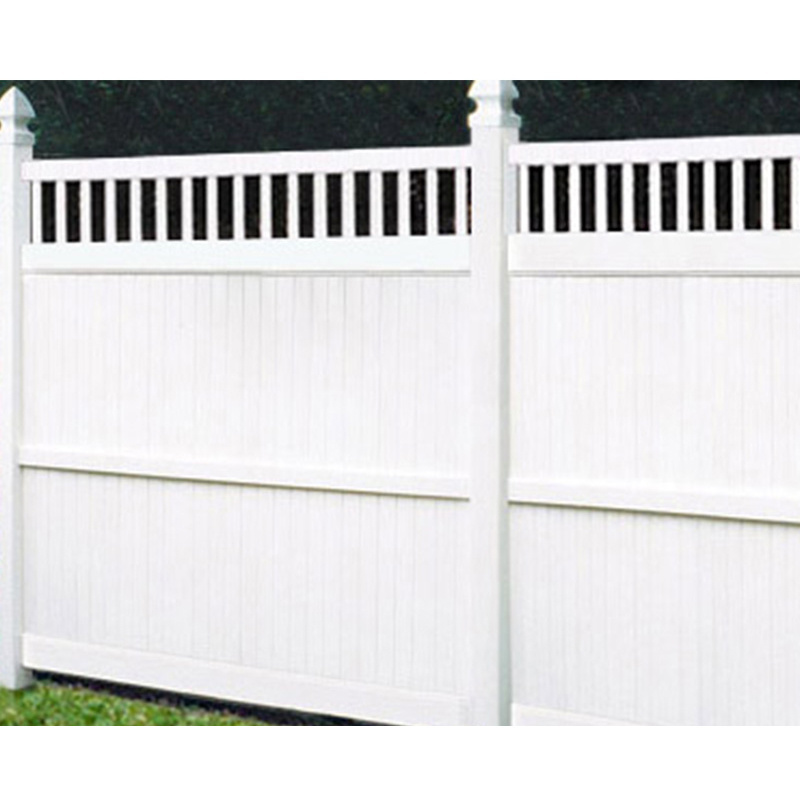 The factory produces high-quality products vinyl plastic pvc privacy cheap garden fence panels 6x6 hardware