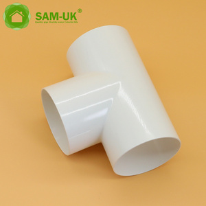 Supply design wholesales customizable size eave water drainage pvc pipe rain water gutter system fitting