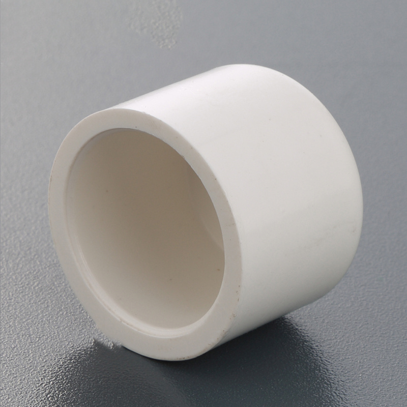 Zhejiang factory produces American Standard PVC pipe covers plastic pvc pipe cap end