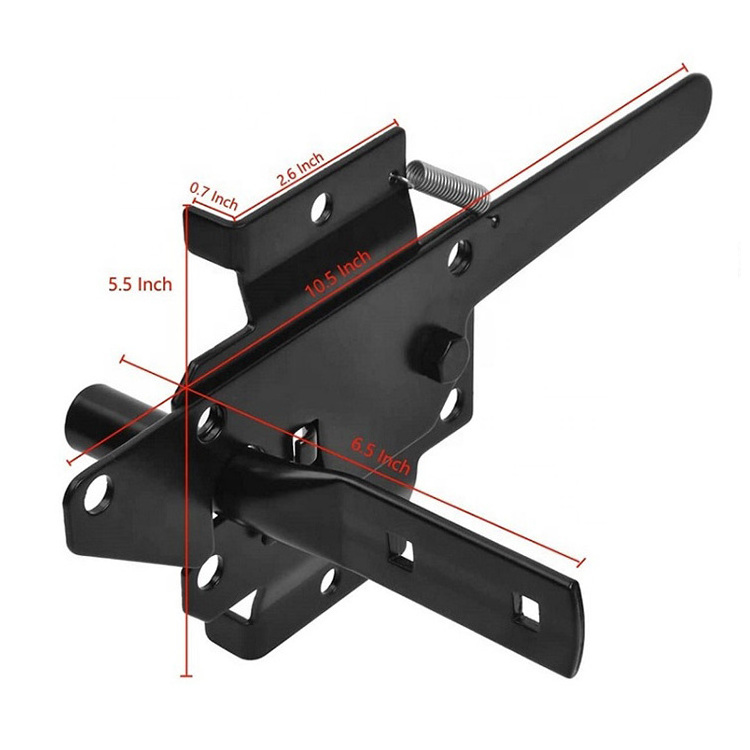 Factory wholesale all kinds of high-quality door locks lockable metal gate latch