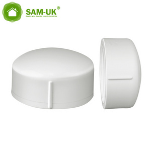 Selling plumbing fittings 12 inch pvc plastic pipe end cap threaded with female pvc pipe fitting end cap