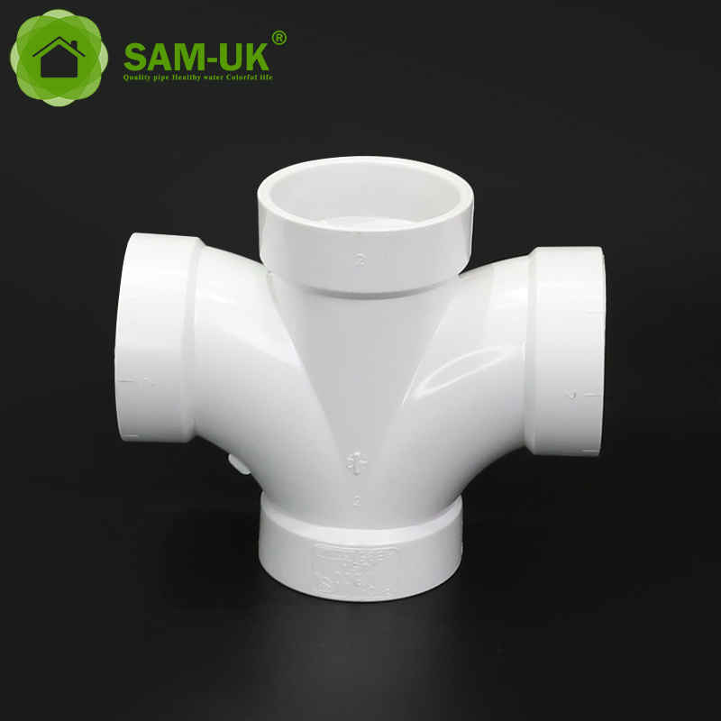 110mm plastic pipe fittings pvc cross four ways reducer drainage and catalogue pvc pipe fitting drainage