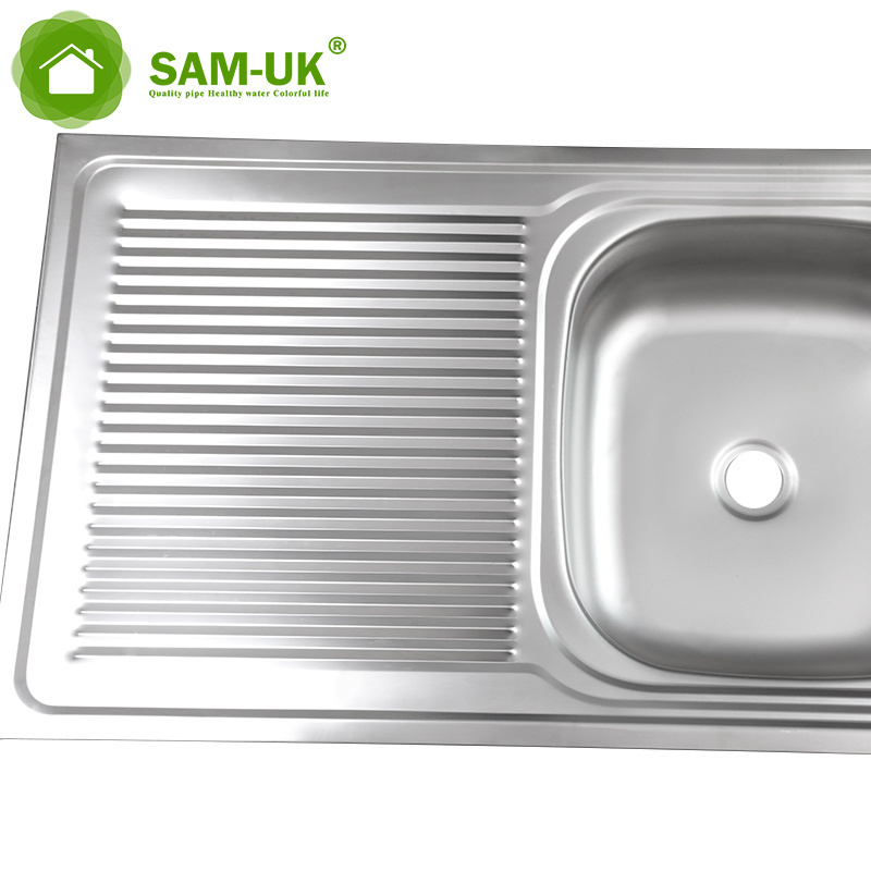 Factory wholesale sus201 sinks sink stainless steel the modern multifunctional for accessories double bowl counter kitchen