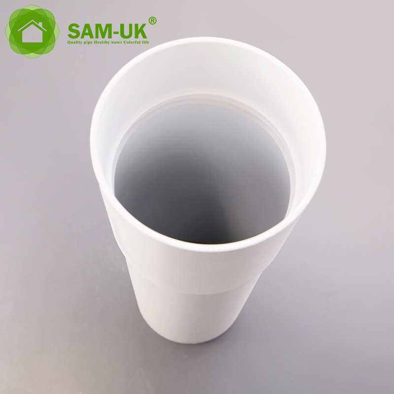 SAM-UK wholesale industrial type upvc water connector slab repair pipe coupling plastic pipe fittings catalogue