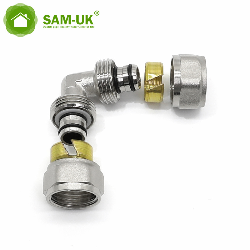 quick hose fitting metal connector brass tube 6mm fittings manufacturer and elbow air parts push in pneumatic