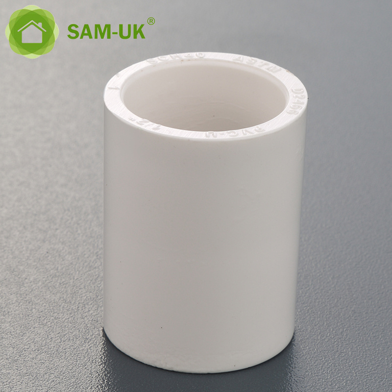 SAM-UK superior quality water pump pvc pipes and fittings for plumbing straight coupling pipe fitting square casting