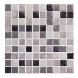 Vivid Tiles Panel Sheet Stick on Kitchen Fireplace Tile Self-Adhesive Peel and Stick Wall Tile Mould-proof Function