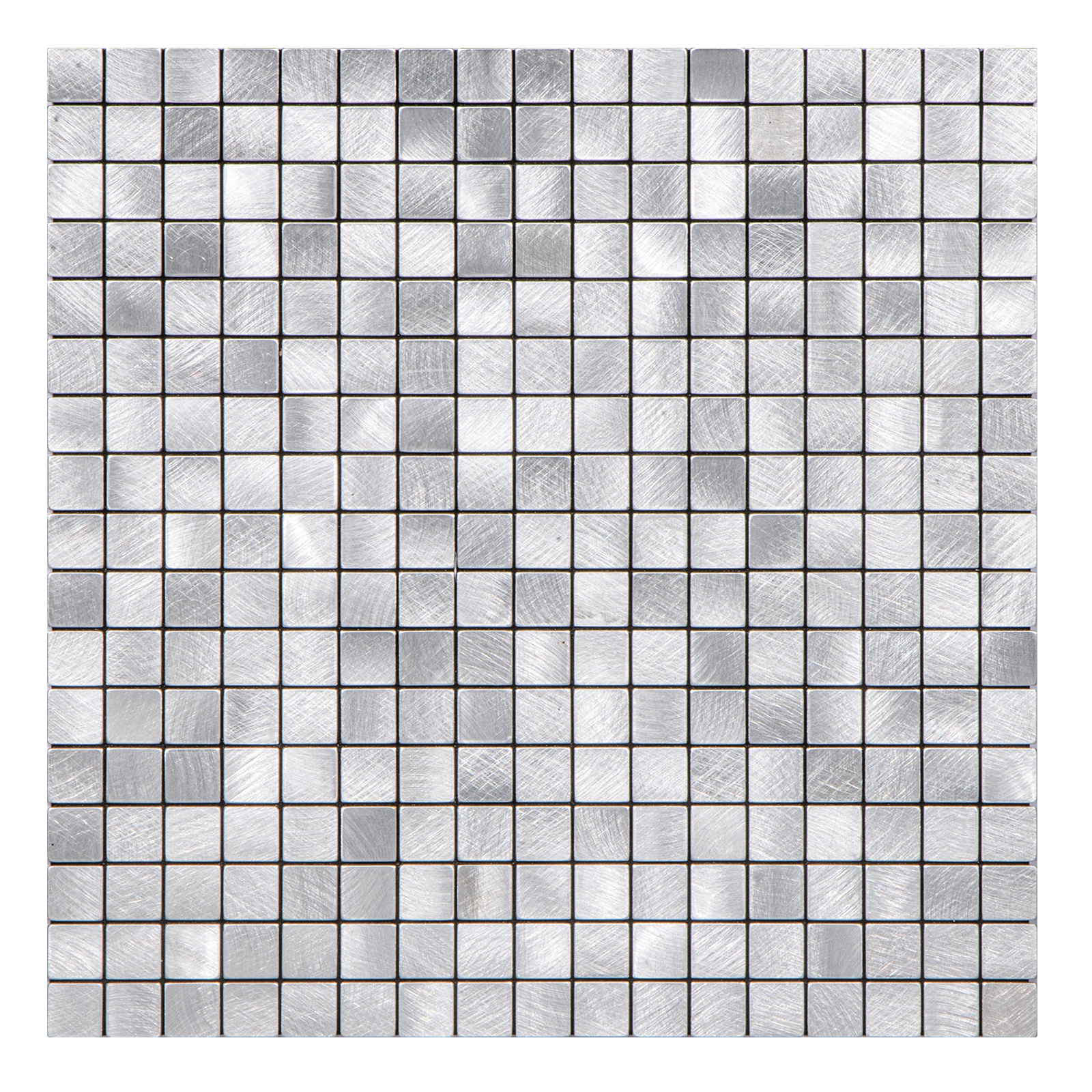 Aluminum Matel Texture Peel and Stick Tile Backsplash Kitchen Bathroom Easy to Peel Self adhesive Tiles