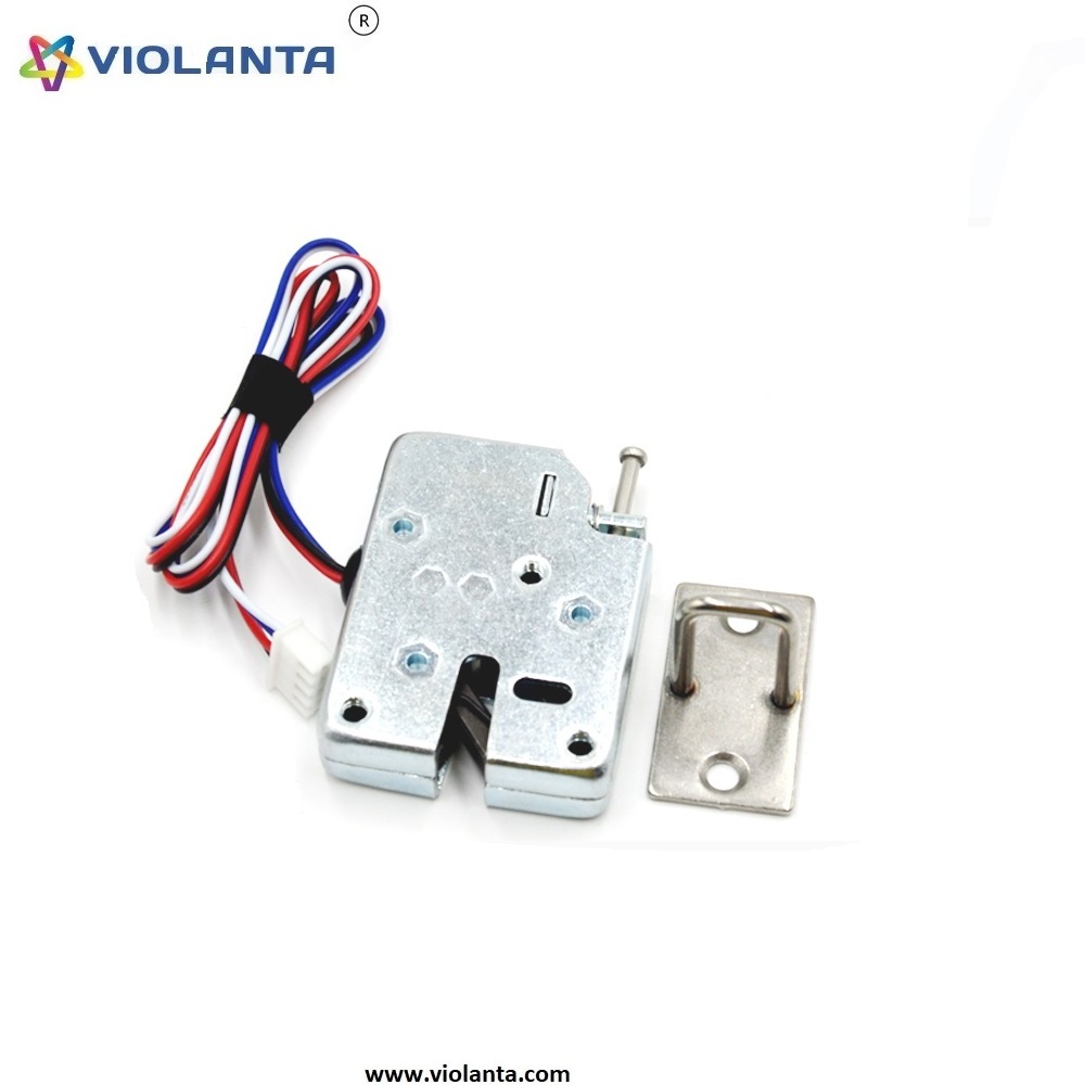 Violanta Mini Small Solenoid Electromagnetic Lock Latch For Small Vending Machine high quality devices for sale