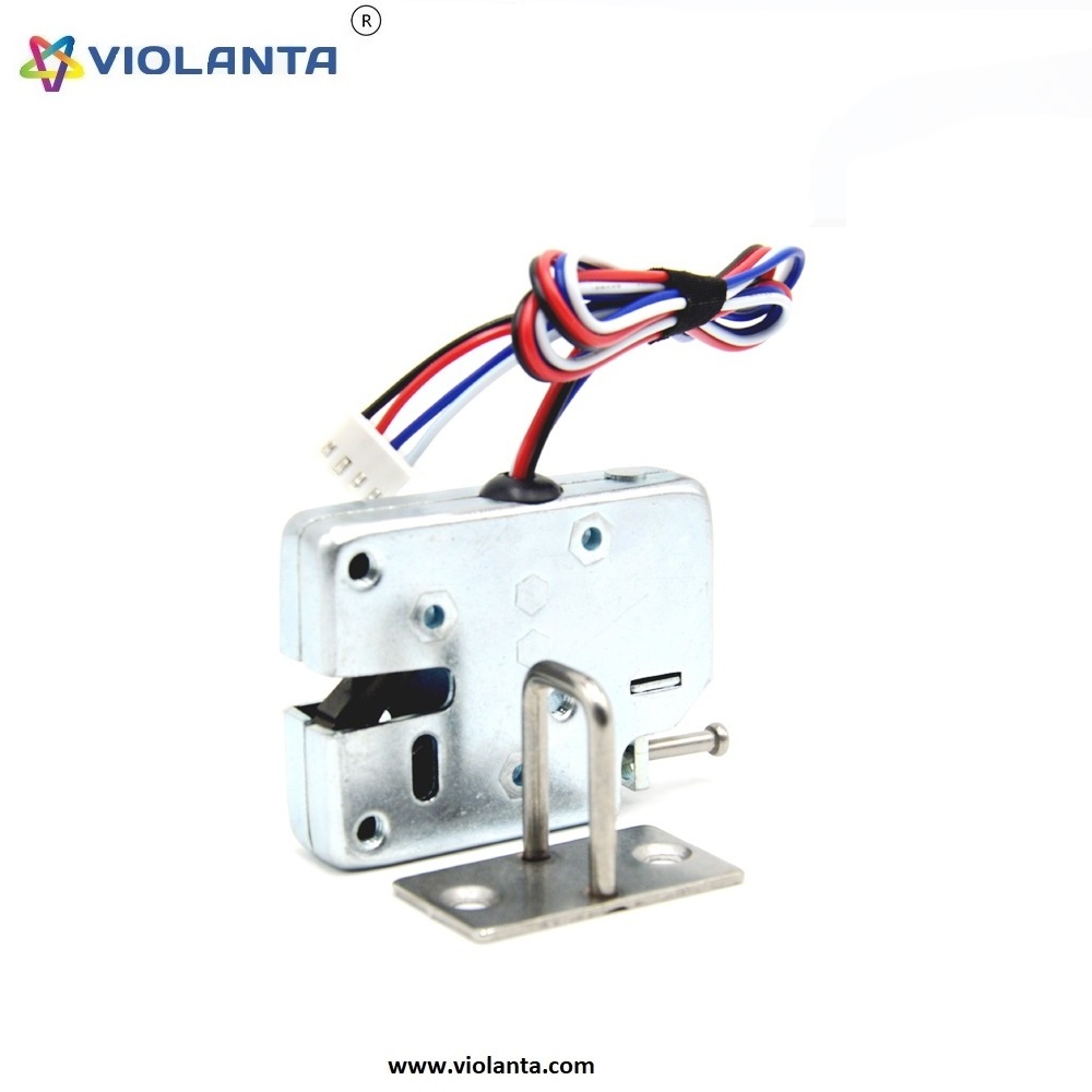 Violanta Mini Small Solenoid Electromagnetic Lock Latch For Small Vending Machine high quality devices for sale