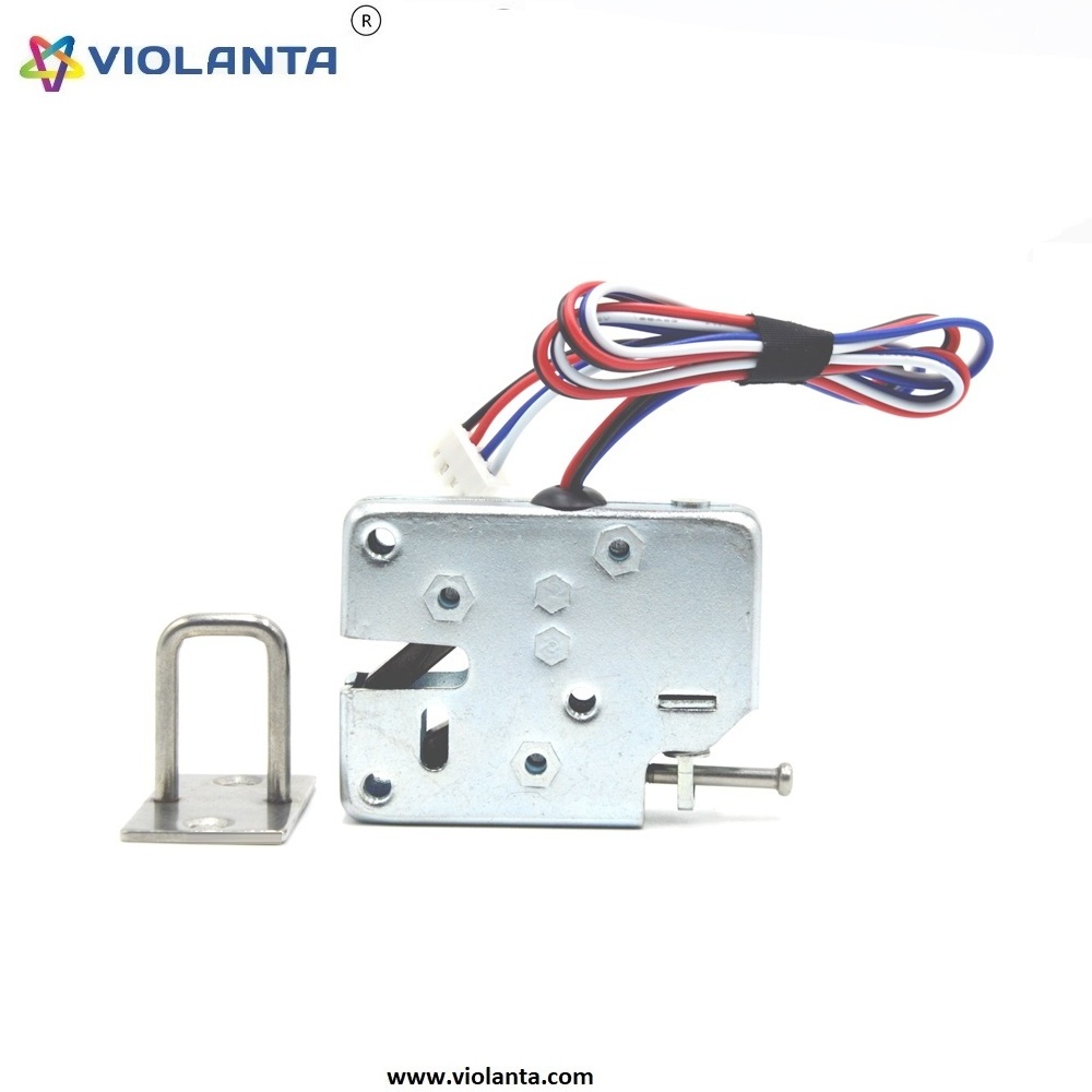 Violanta Mini Small Solenoid Electromagnetic Lock Latch For Small Vending Machine high quality devices for sale