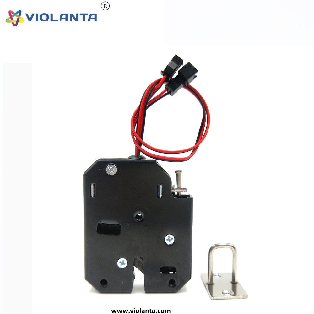 12V Hidden Electric Smart Cabinet Locker Lock solenoid based, with latch, high quality electronic locks for sale