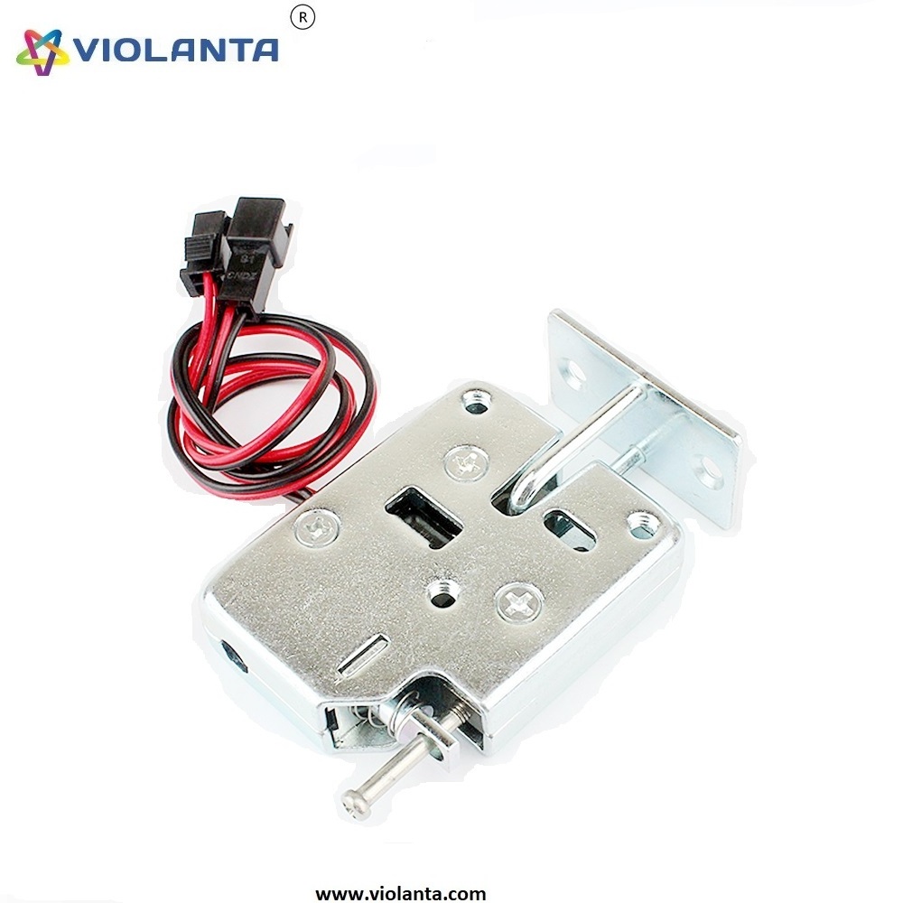 Vending machine locker lock 12v spring loaded electronic lock manufacturer price