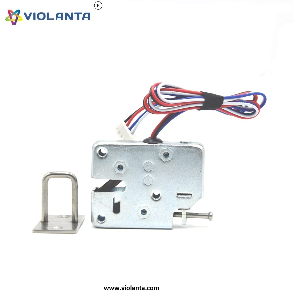 Vending machine locker lock 12v spring loaded electronic lock manufacturer price