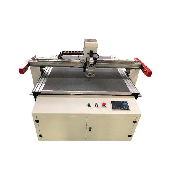 Carton corrugated sheet cnc oscillating V knife box cutting machine box package maker cutting machine