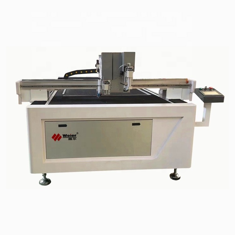 CNC Router Flatbed Pneumatic Vibrating Knife XPS EVA Angle Cutter Plotters Polyurethane PVC Foam Board Cutting Machine