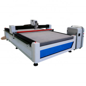 Carton corrugated sheet cnc oscillating V knife box cutting machine box package maker cutting machine