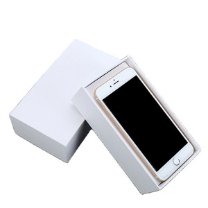 One-stop service custom logo luxury empty cardboard cell phone box mobile phone packaging boxes