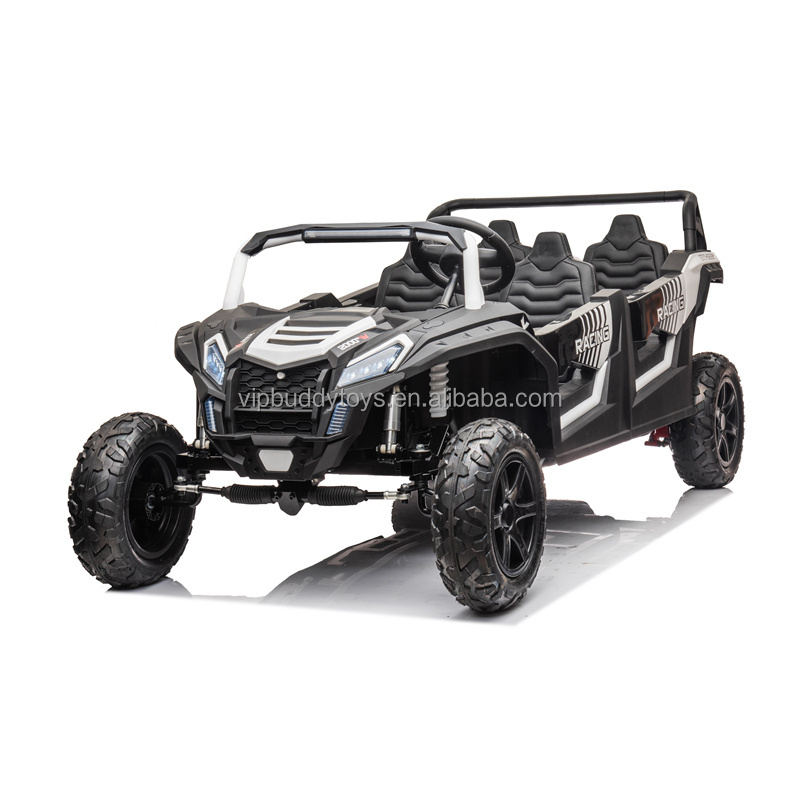 New UTV Baby Ride on Toys Child Car Kids Battery Power Big Kids Electric Toy Cars for Kids to Drive 4 Seat