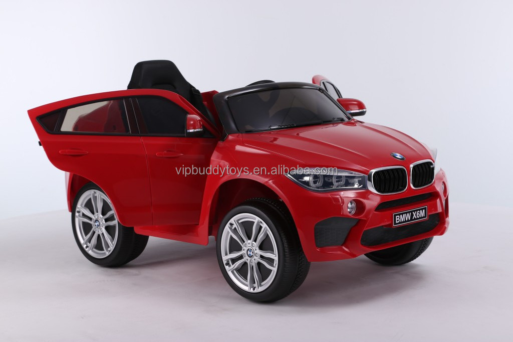 Best Selling Reliable and Cheap Licensed BMW X6M Kids Motorized Electronic Children Classic Ride on BMW Toy Car