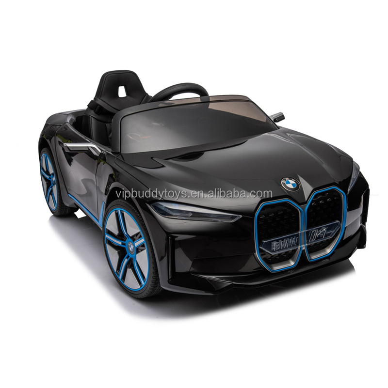 VIP BUDDY New License  BMW I4 Baby Toys Hobbies Battery Powered Jiajia Kids Electric Vehicles Children Ride on BMW Kids Car