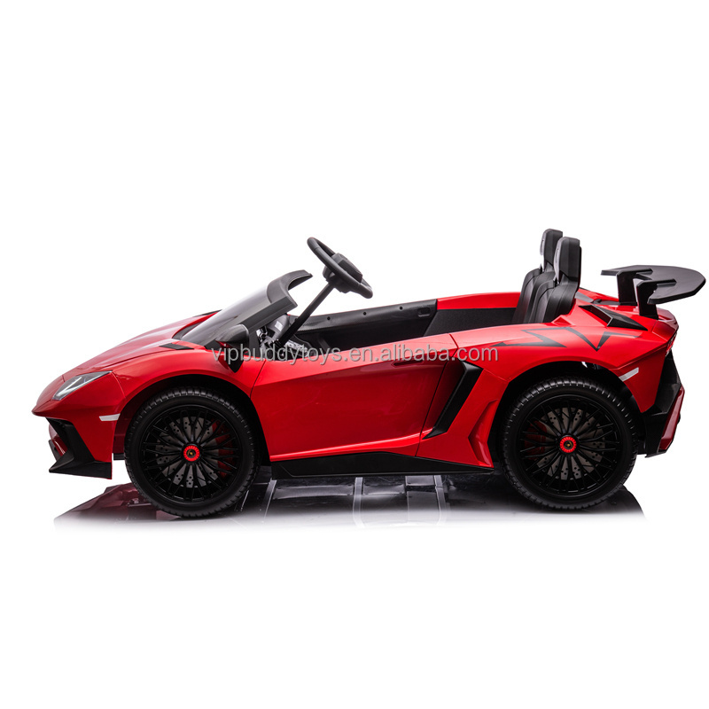 New Ride on Child Battery Power Two Seats 24V Electric Lamborghini Remote Control Baby Toys Car Big kids Electric Battery Ride