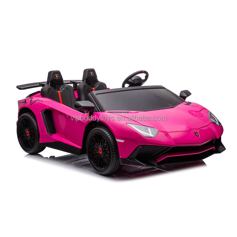 New Baby Ride on Toys Child Car Kids Battery Power Big Two Seats 24V Kids Electric Lamborghini Car for Kids