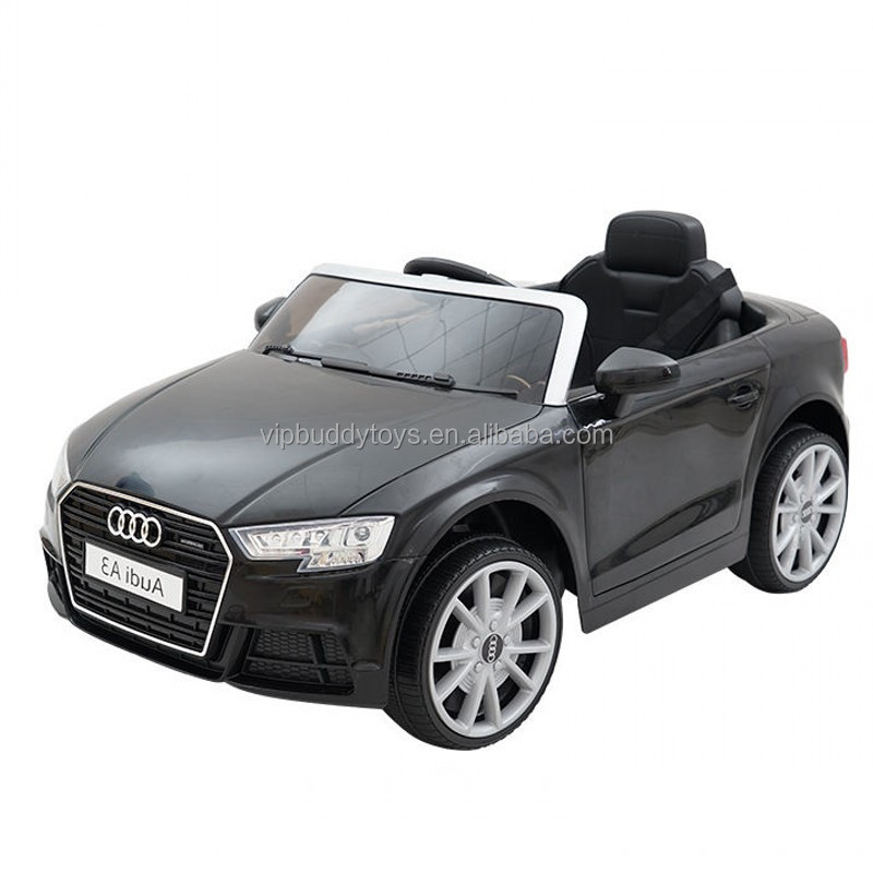 Licensed Powered Wheels Audi A3 Electric Car Kids Remote Cars for Children Radio Control Toys 12V Kids Ride on Car