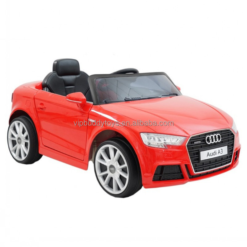 Licensed Powered Wheels Audi A3 Electric Car Kids Remote Cars for Children Radio Control Toys 12V Kids Ride on Car