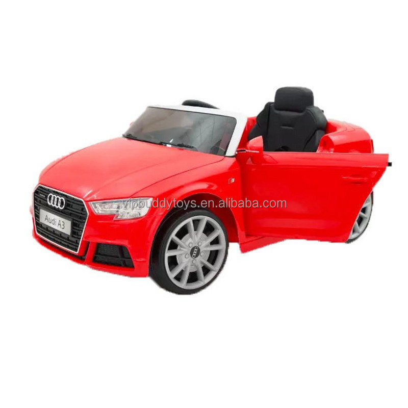 Licensed Powered Wheels Audi A3 Electric Car Kids Remote Cars for Children Radio Control Toys 12V Kids Ride on Car