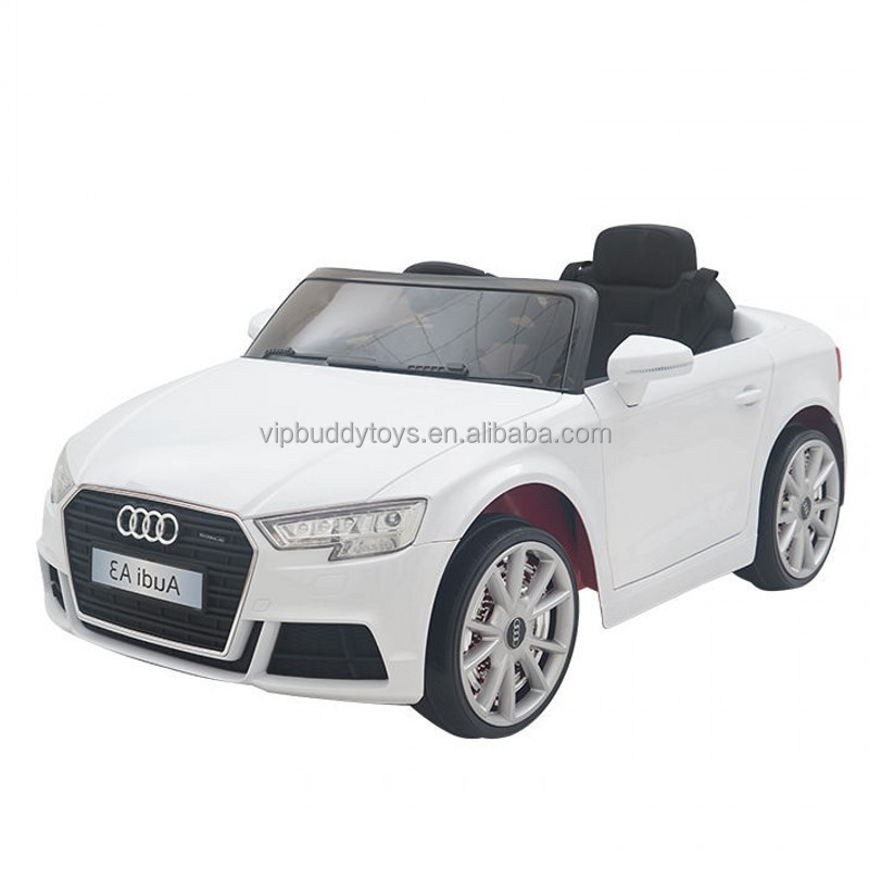 Licensed Powered Wheels Audi A3 Electric Car Kids Remote Cars for Children Radio Control Toys 12V Kids Ride on Car