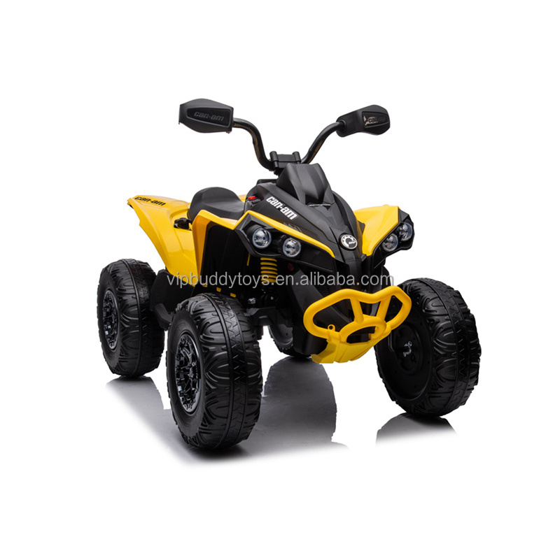 New Hot Sale Licensed Can Am Renegade Ride Ons Battery Quad Bike Electric For Kids Four Wheeler 4 Wheelers Atv