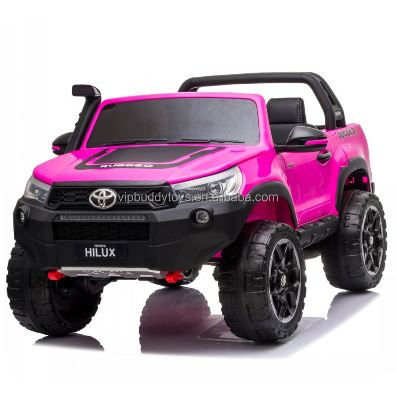 New Model Children 12V14AH Remote Control Car Kids Ride On Car Licensed Toyota Hilux for Kids 4x4 Electric Car Kids