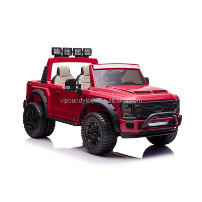 New Ford Ranger 12V Double Seat Ride On Cars With Powerful Wheels Electric Car Kids Mothercare Baby Car BestSuppliers