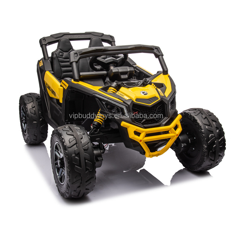 Licensed Can-Am Marverick UTV High Quality Kids Two Seat Electric Ride Rechargeable Battery Ride On Ride-on Cars Can Am Maverick