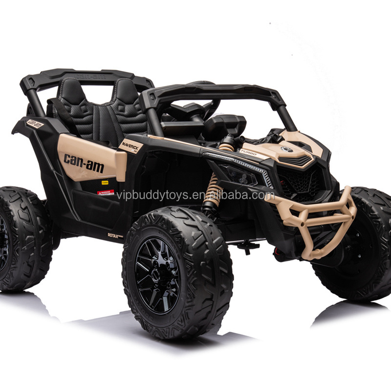 Licensed Can-Am Marverick X3 China UTV High Quality Kids Two Seat Electric Ride Rechargeable Battery Can Am Ride On Buggy Can-am